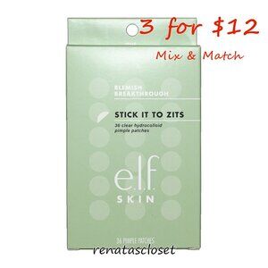E.L.F Skin Blemish Breakthrough Stick It to Zits 36-ct Pimple Patches NWT/NIB